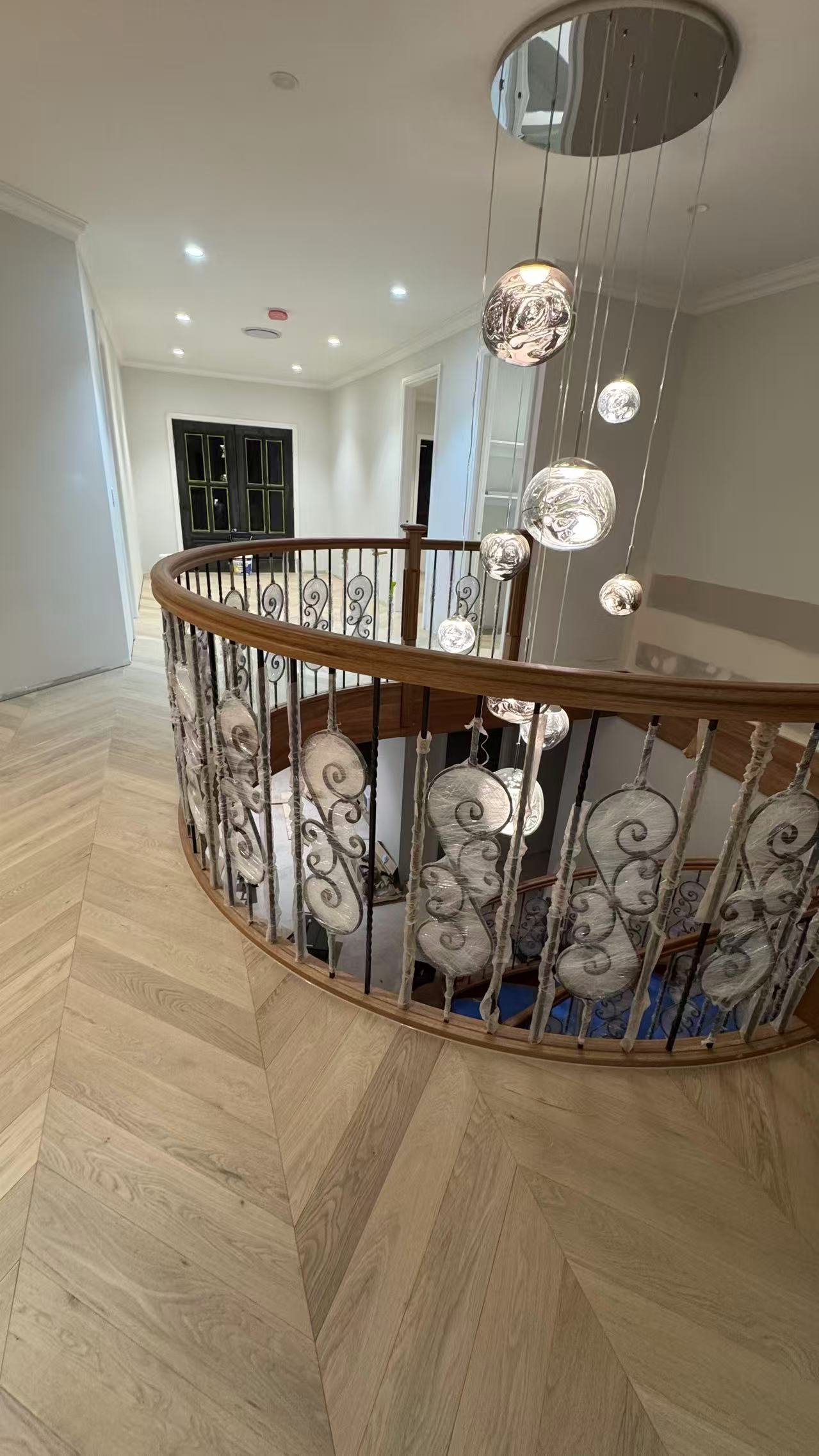 Tinge Clay Engineered Timber Chevron Flooring 15mm