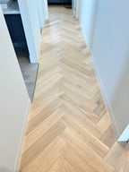 Tinge Clay Engineered Timber Herringbone 15mm