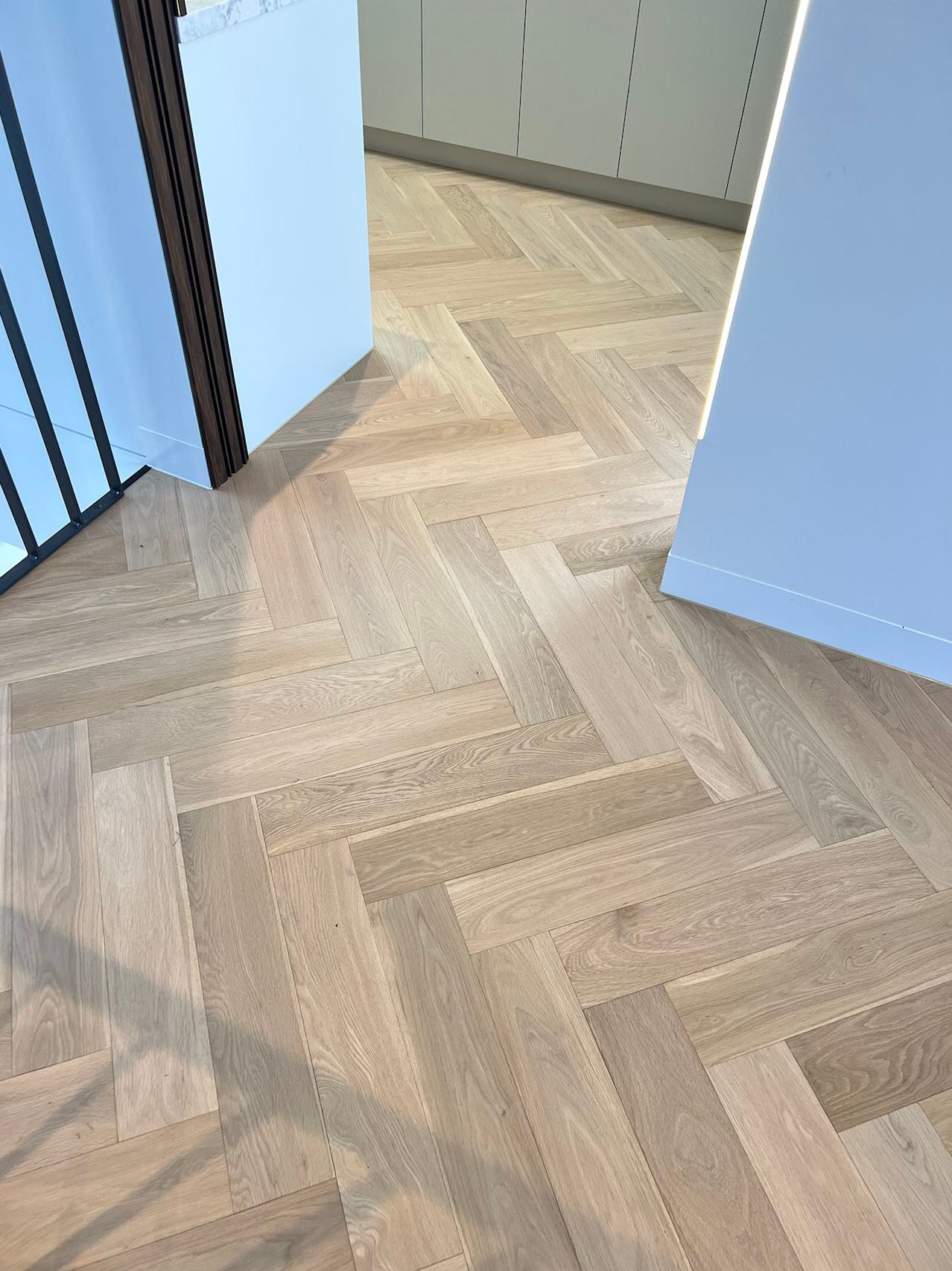 Tinge Clay Engineered Timber Herringbone 15mm
