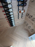 Tinge Clay Engineered Timber Herringbone 15mm