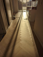 Tinge Clay Engineered Timber Herringbone 15mm