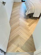 Tinge Clay Engineered Timber Herringbone 15mm
