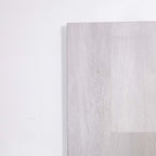 Side view of Light Grey SPC Hybrid Floorboards 5+1.5mm in Light Grey colour light tone hybrid flooring sample