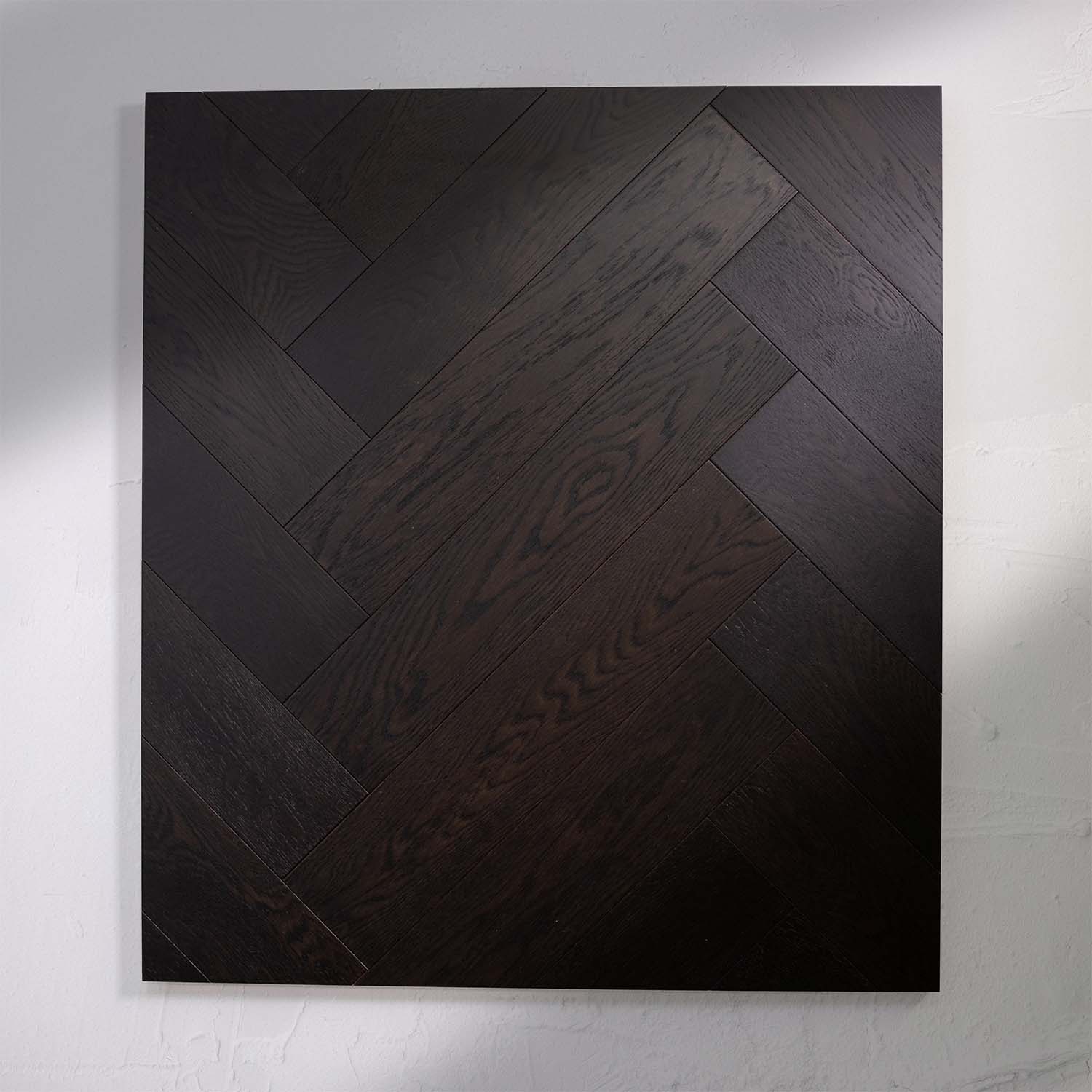 Midnight Grey Engineered Timber Herringbone 15mm