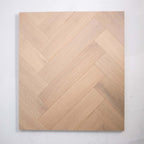 Natural Limed Engineered Timber Herringbone 15mm