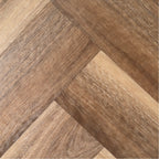 Natural Spotted Gum Herringbone Hybrid Flooring 9.5mm SPC