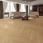 Driftwood Vinyl Herringbone Flooring 4.5mm