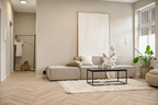 Hamptons Haze Vinyl Herringbone Flooring 4.5mm