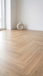 Honeycomb Ash Vinyl Herringbone Flooring 4.5mm