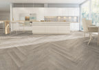 Mistwood Vinyl Herringbone Flooring 4.5mm