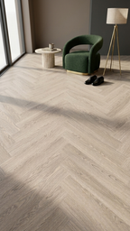 Mistwood Vinyl Herringbone Flooring 4.5mm
