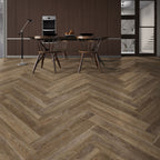 Rustic Path Vinyl Herringbone Flooring 4.5mm