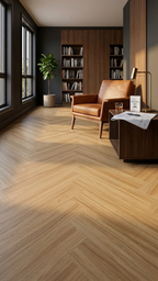 Sandlight Vinyl Herringbone Flooring 4.5mm