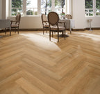 Sierra Oak Vinyl Herringbone Flooring 4.5mm