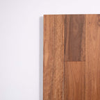 Front view of Spotted Gum Australian Hardwood 14.3mm in Spotted Gum colour warm tone timber flooring sample