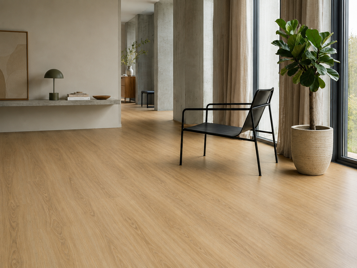 Riverside Spotted Gum Vinyl Plank Flooring 2.5mm