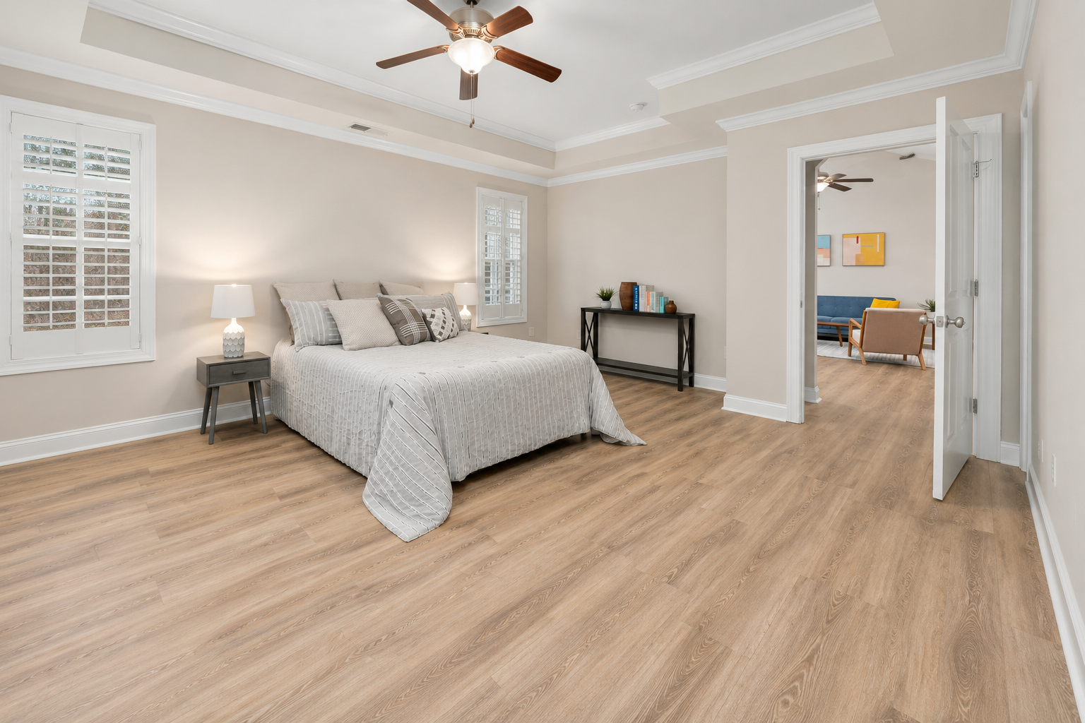 Weathered Oak Vinyl Plank Flooring 2.5mm