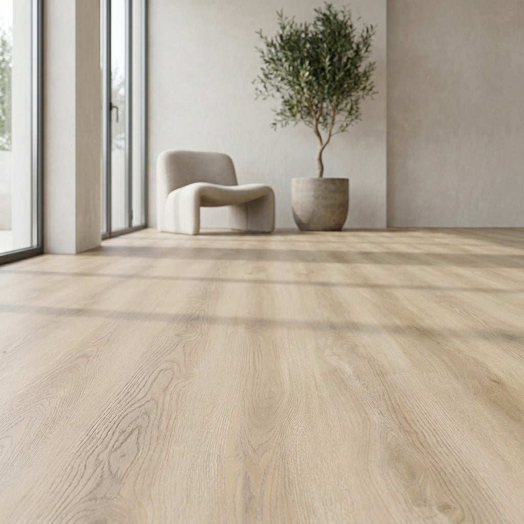 White Washed Oak Vinyl Plank Flooring 2.5mm