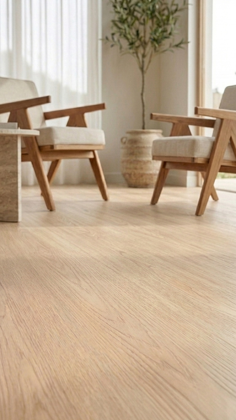 Coral Sands Oak Vinyl Plank Flooring 4.5mm