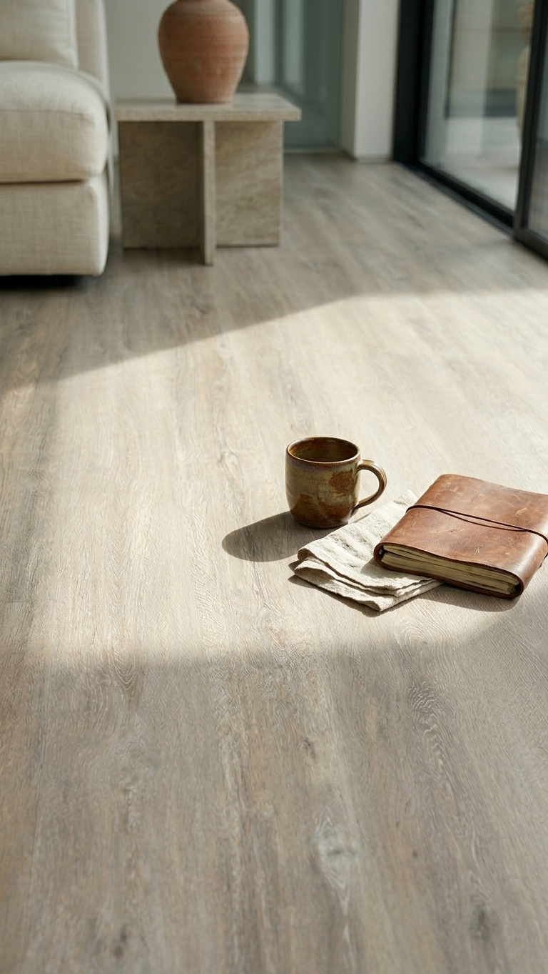 Misty Morning Vinyl Plank Flooring 4.5mm