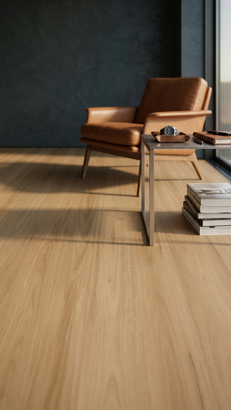 Natural Blackbutt Vinyl Plank Flooring 4.5mm