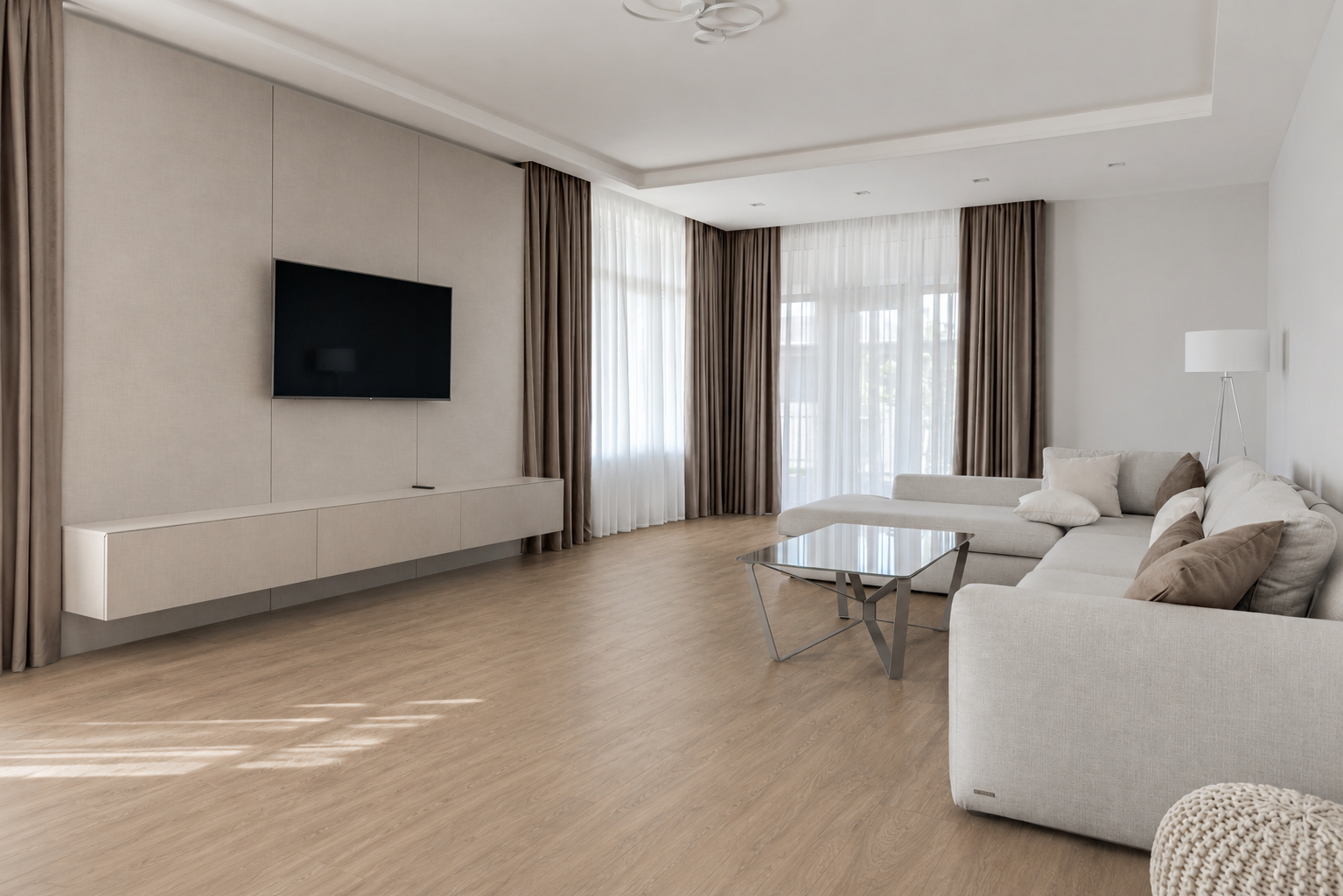 Natural European Oak Vinyl Plank Flooring 4.5mm
