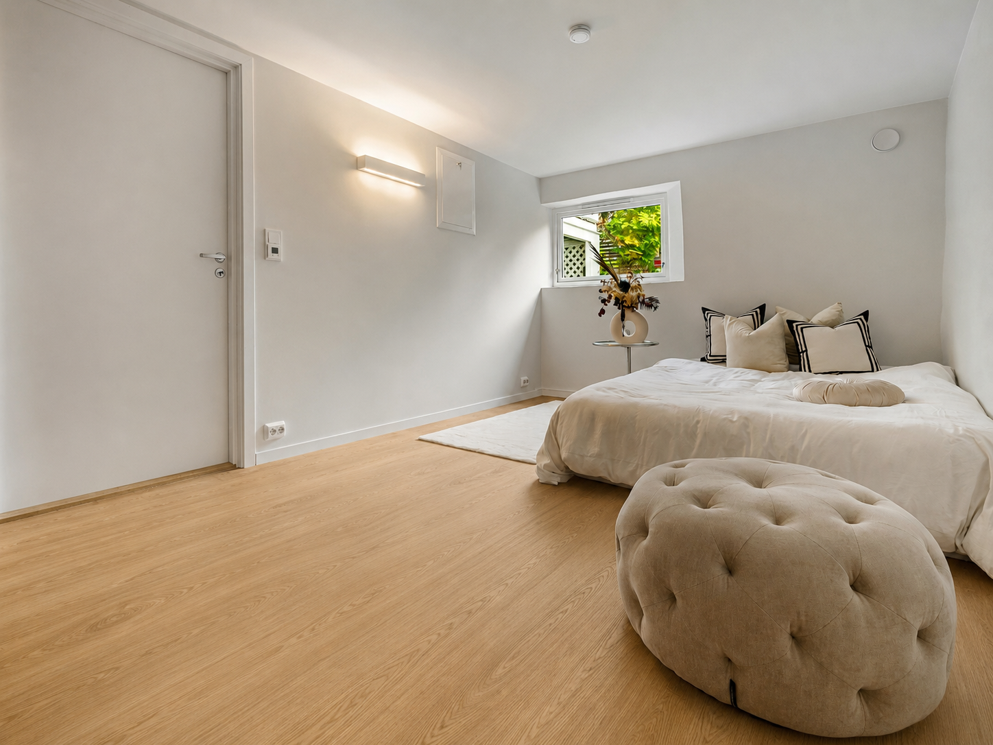 Natural White Oak Vinyl Plank Flooring 4.5mm