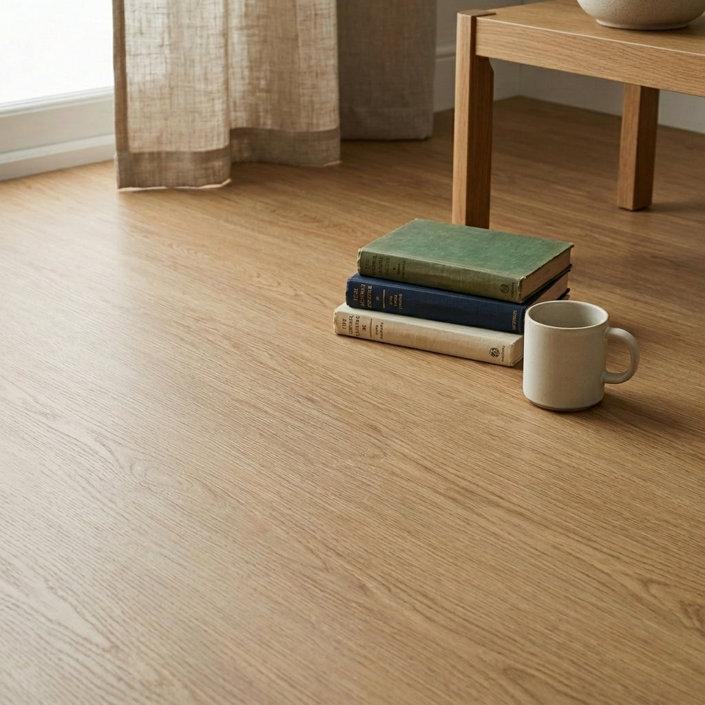 Natural White Oak Vinyl Plank Flooring 4.5mm