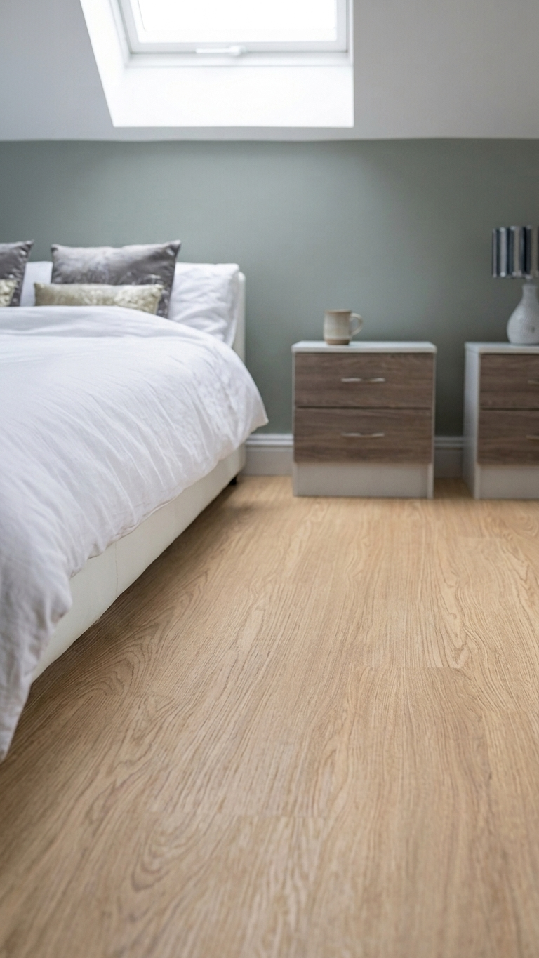 Natural White Oak Vinyl Plank Flooring 4.5mm