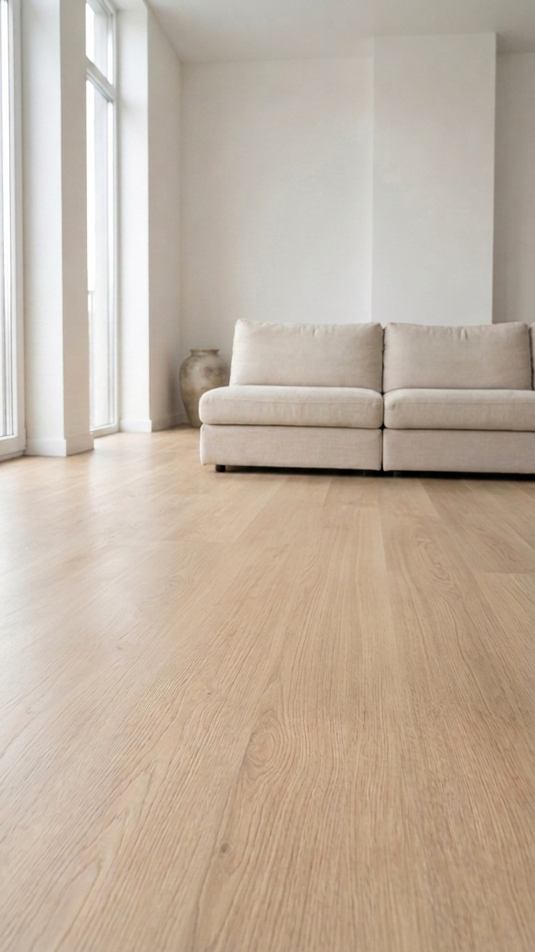 Natural White Oak Vinyl Plank Flooring 4.5mm