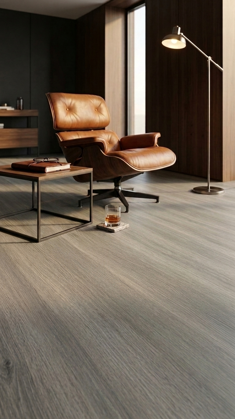 Nordic Grey Oak Vinyl Plank Flooring 4.5mm