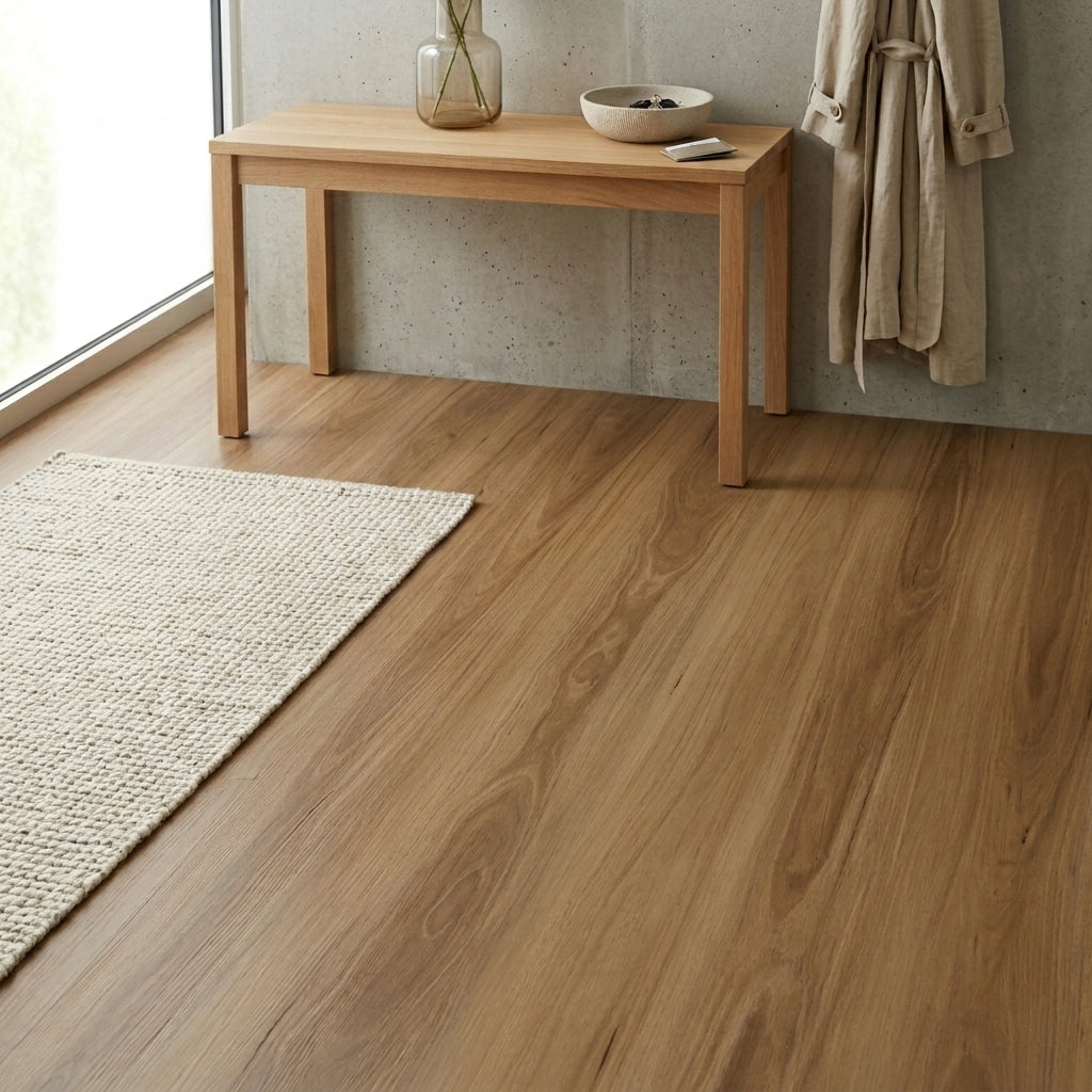 Pale Blackbutt Vinyl Plank Flooring 4.5mm
