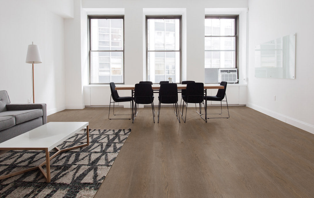 Smoked European Oak Vinyl Plank Flooring 4.5mm