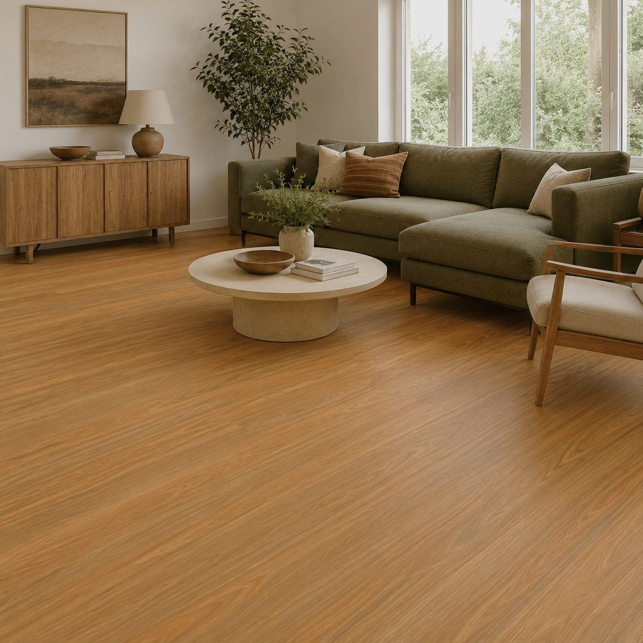 Spotted Gum Vinyl Plank Flooring 4.5mm